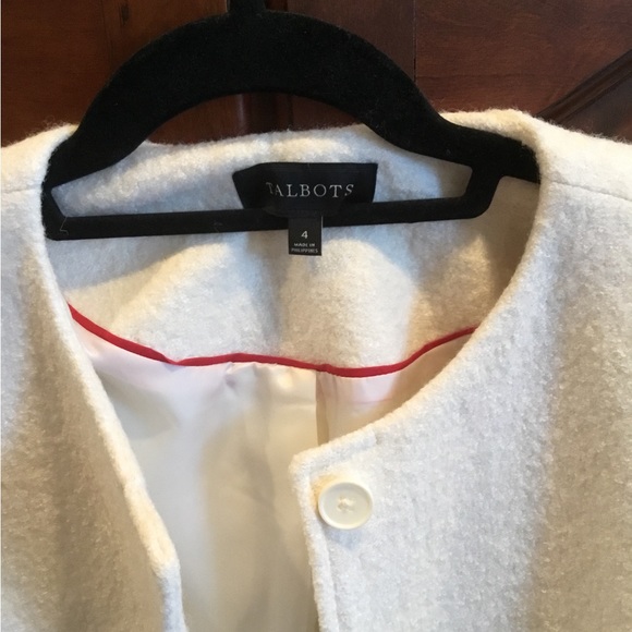 Talbots White Blazer (Size 4) - Picture 3 of 3